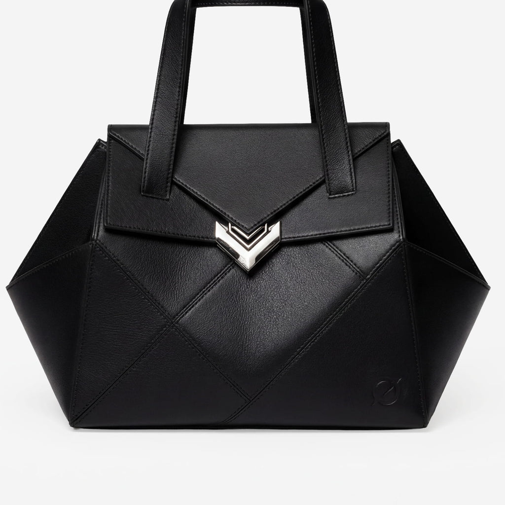 Chic Black Satchel