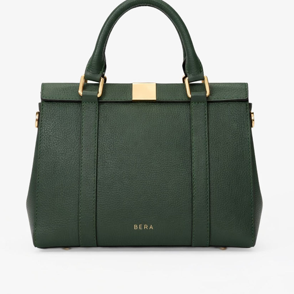 Classic Green Satchel