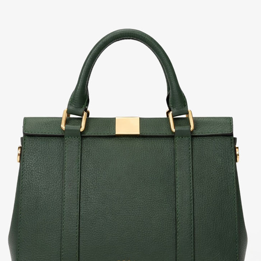 Classic Green Satchel